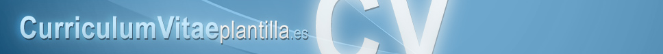 Curriculum Vitae Plantilla Curriculum Vitae Plantilla